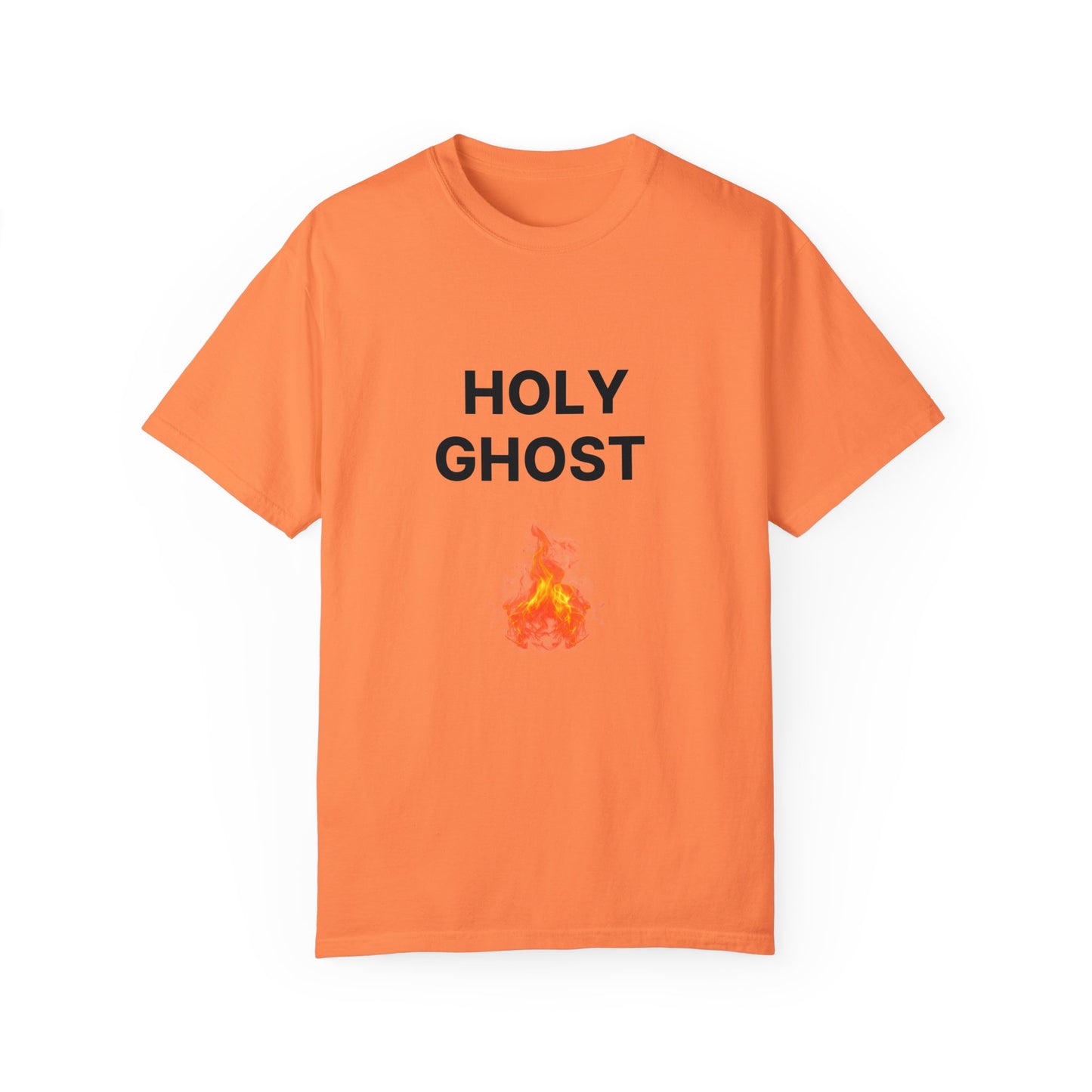 Holy Ghost Fire Tee with Black Letters