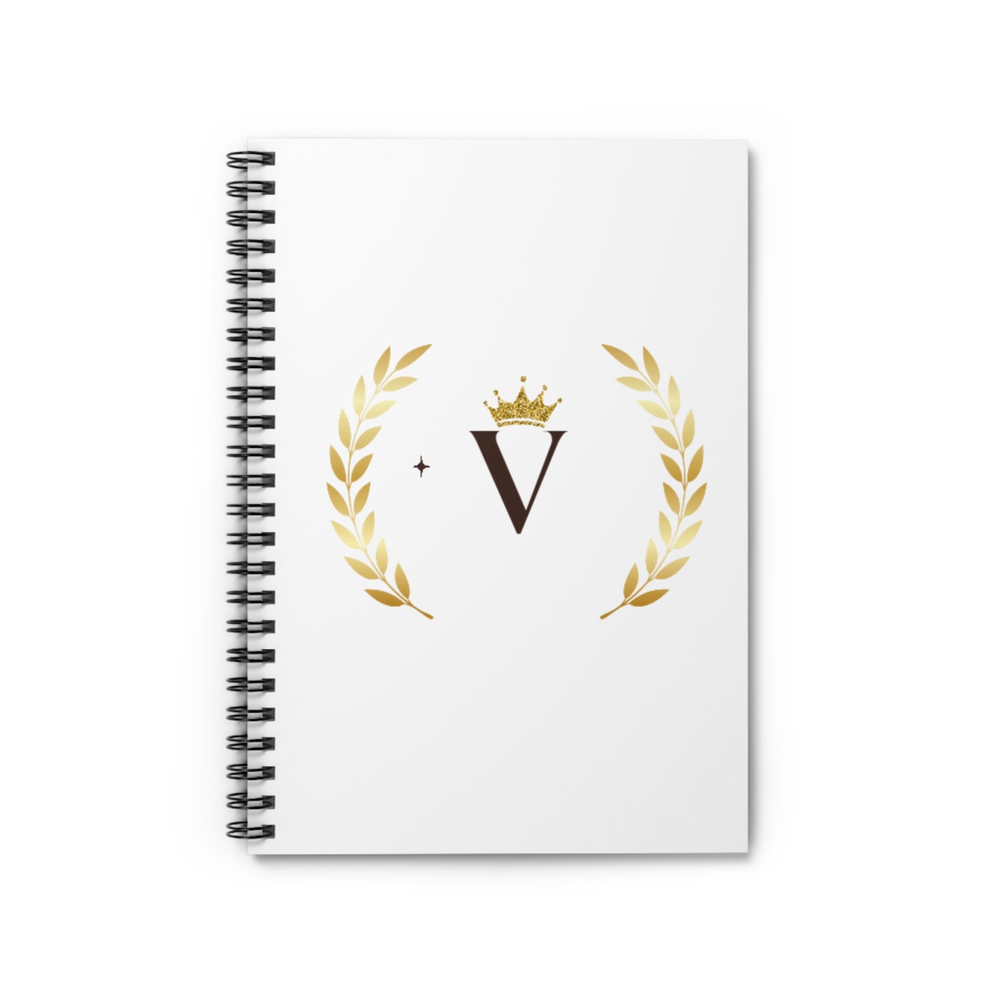The V Spiral Notebook - Ruled Line
