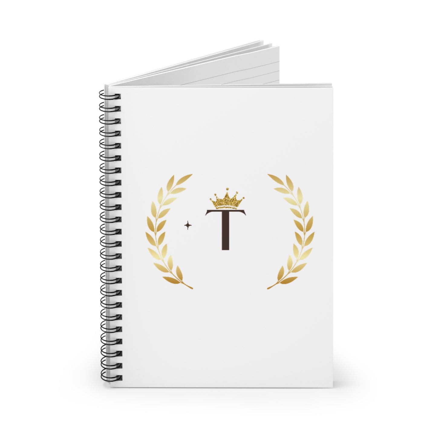 The T Spiral Notebook - Ruled Line