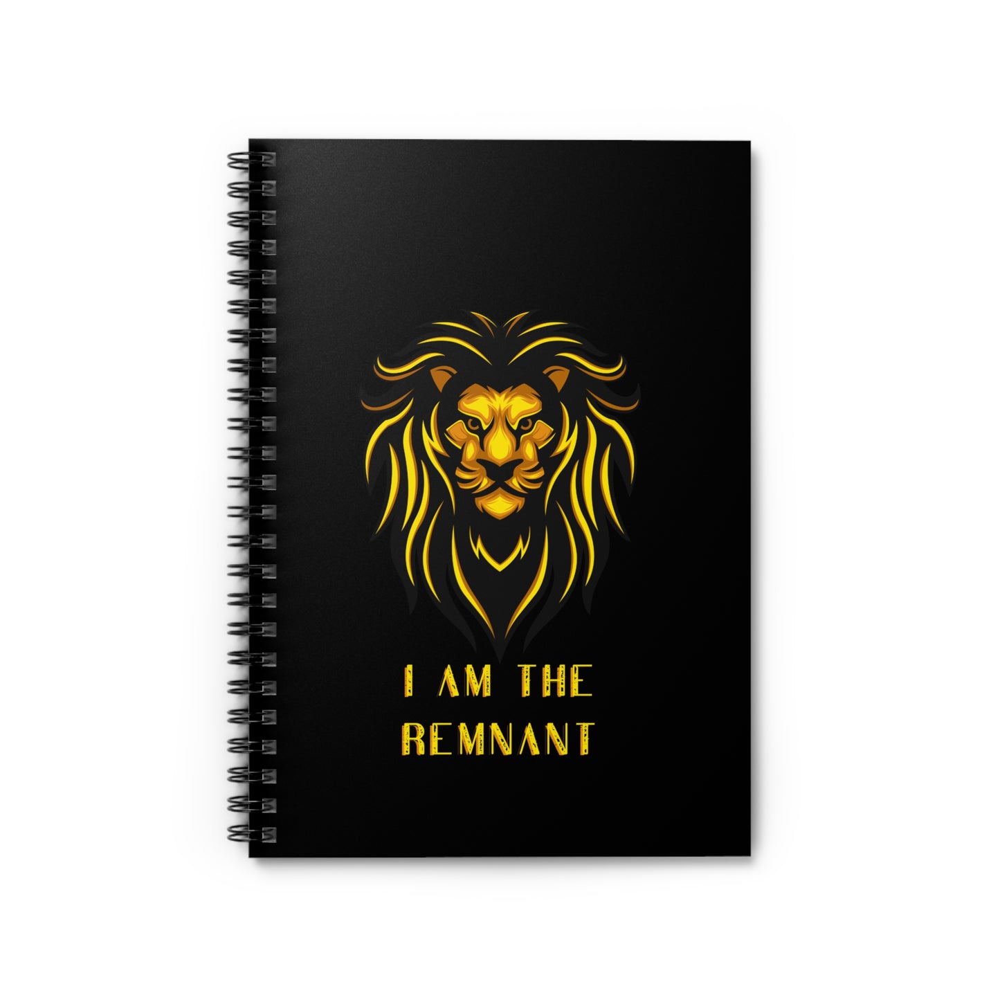 The I Am the Remnant Spiral Notebook - Ruled Line