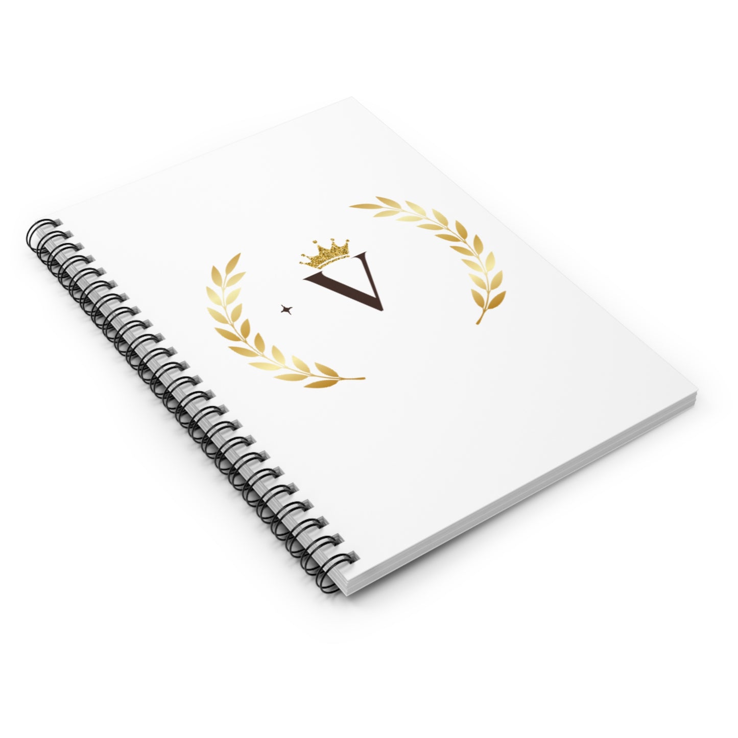 The V Spiral Notebook - Ruled Line