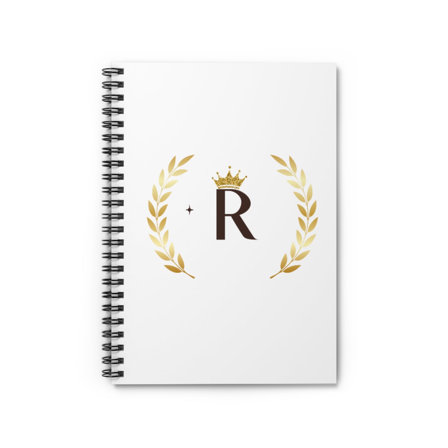 The R Spiral Notebook - Ruled Line