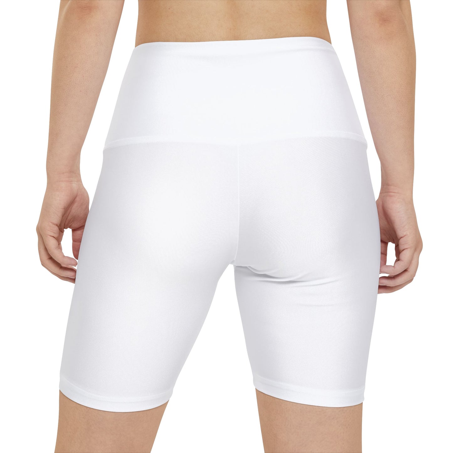 Women's Workout Shorts in White