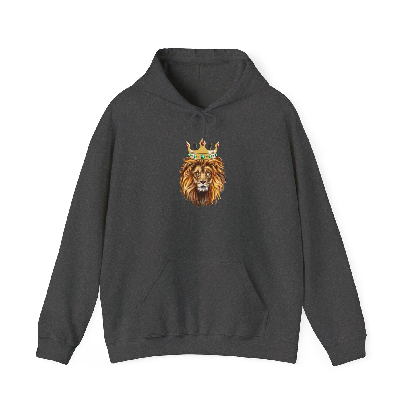 The Royal Lion Unisex Heavy Blend™ Hoodie - Regal Style for Animal Lovers
