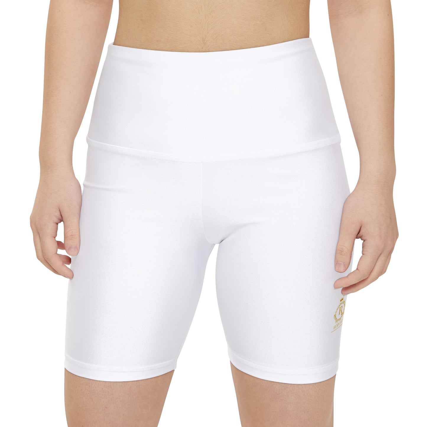 Women's Workout Shorts in White