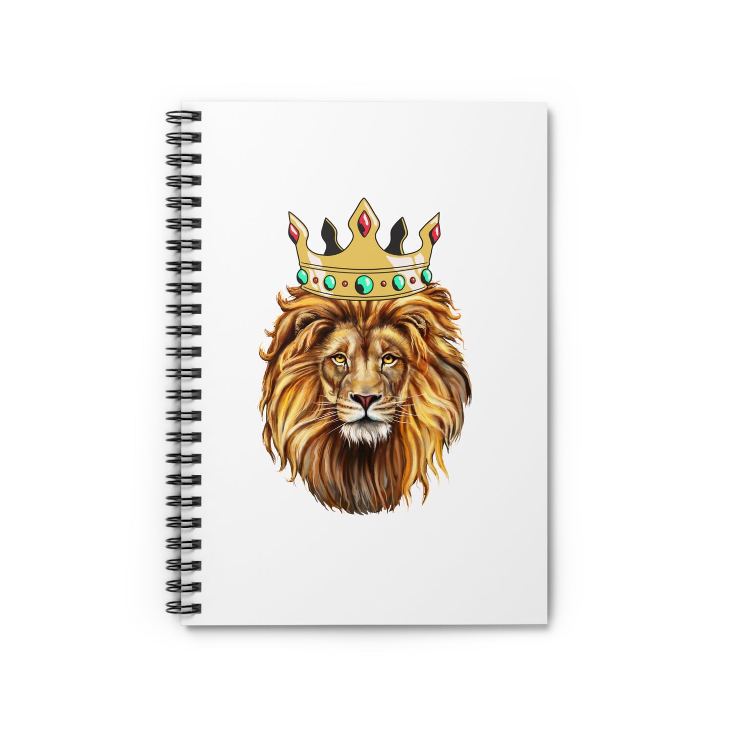 The Royal Lion Spiral Notebook - Ruled Line