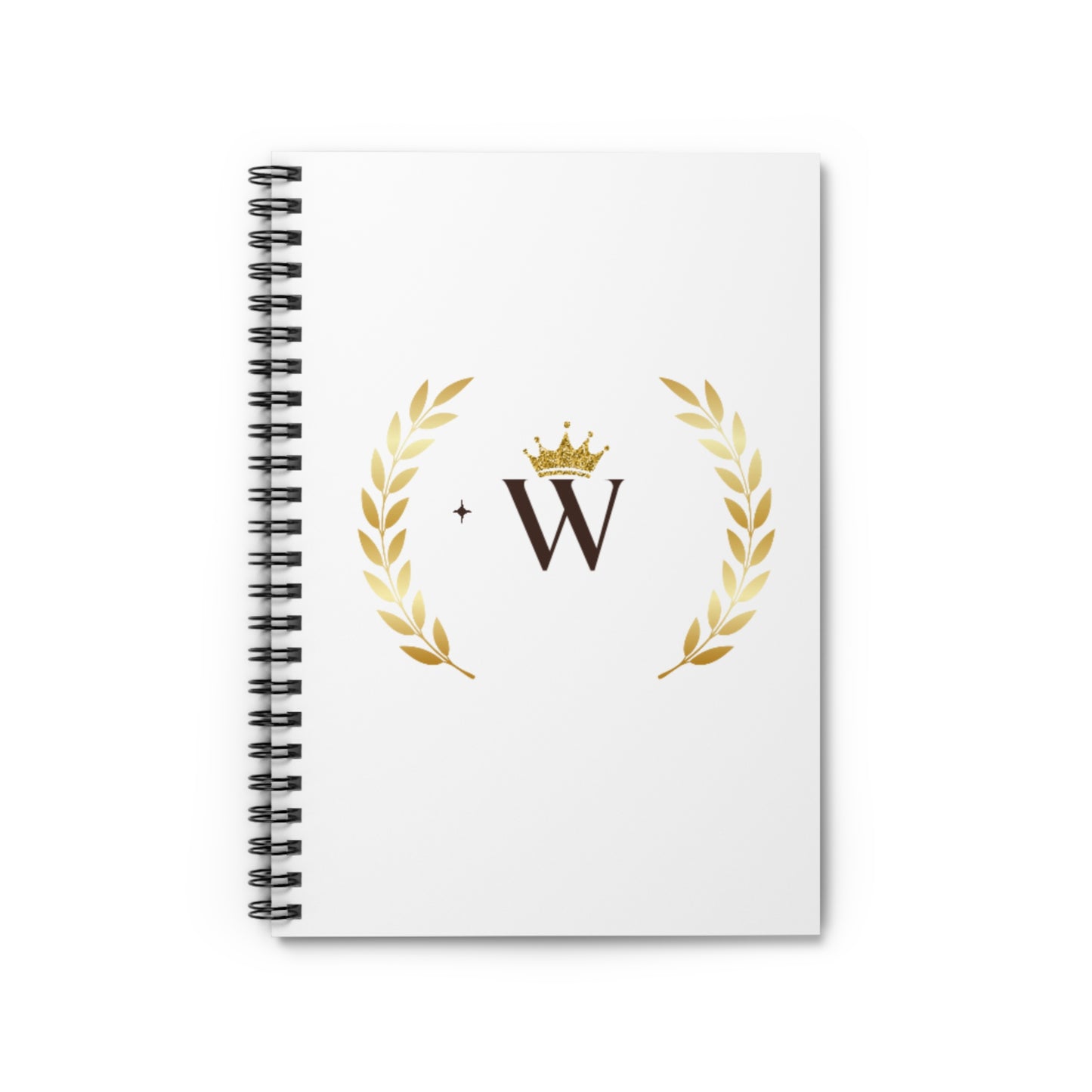 The W Spiral Notebook - Ruled Line