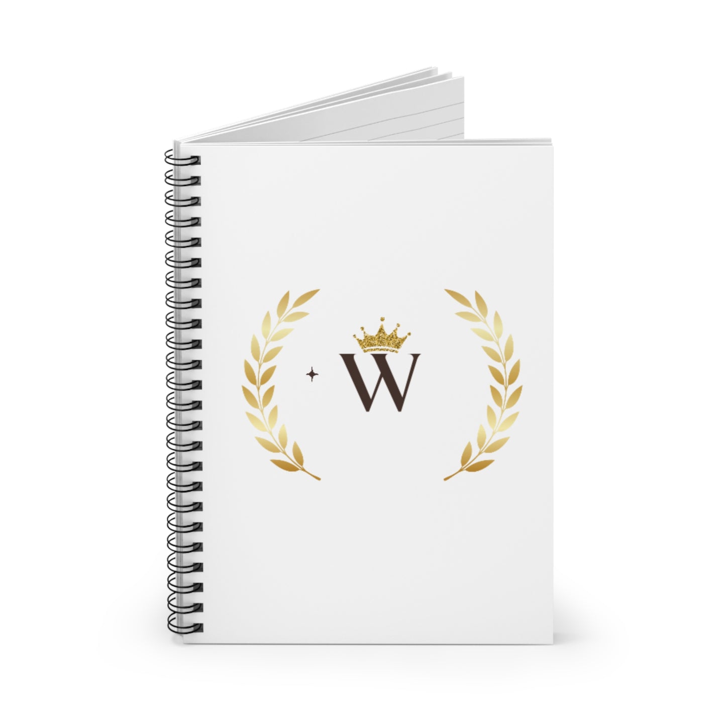 The W Spiral Notebook - Ruled Line