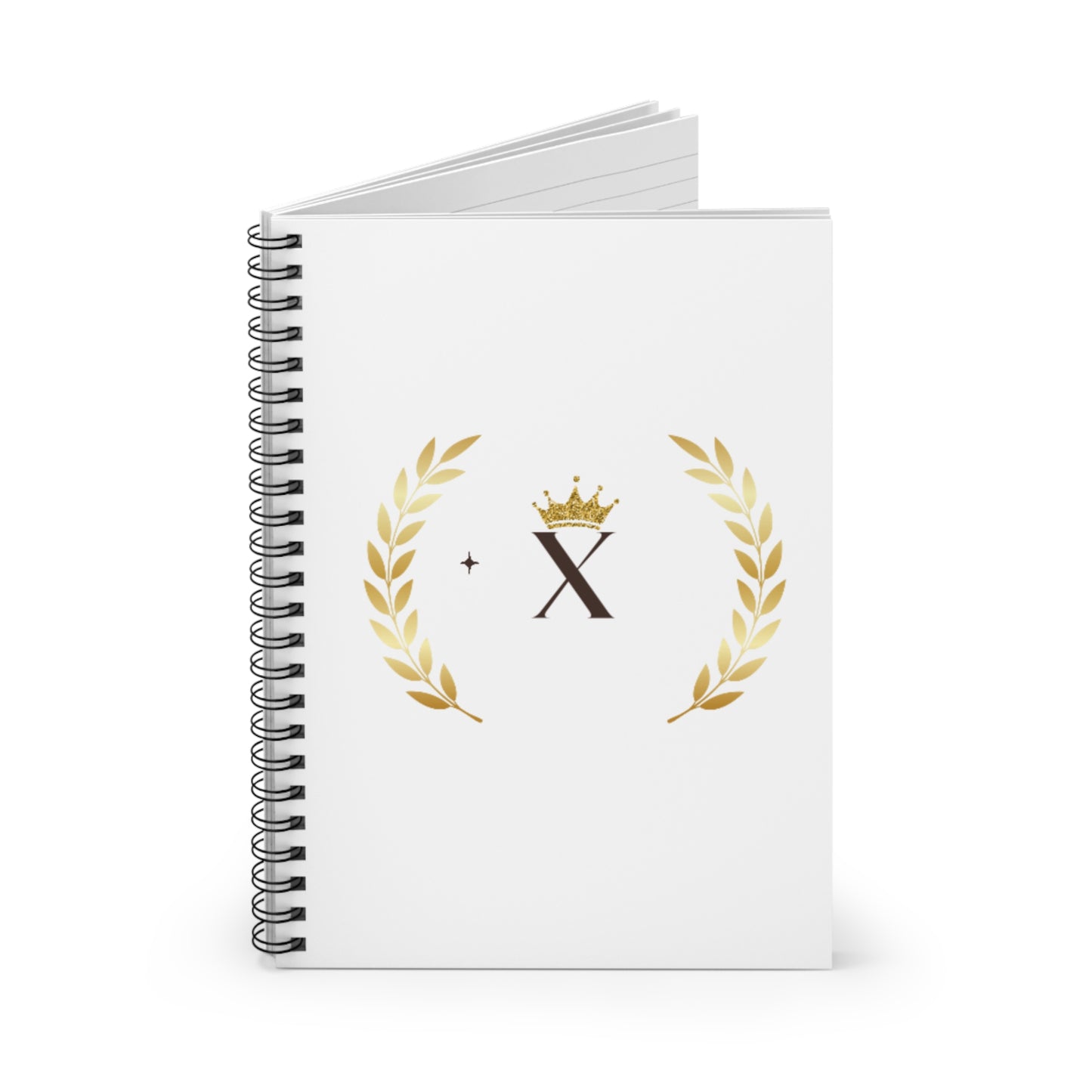 The X Spiral Notebook - Ruled Line