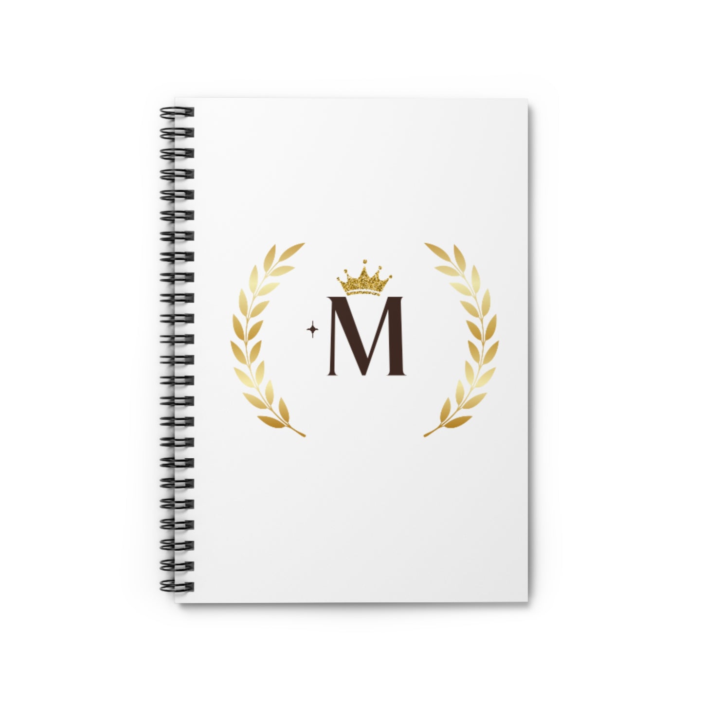 The M Spiral Notebook - Ruled Line