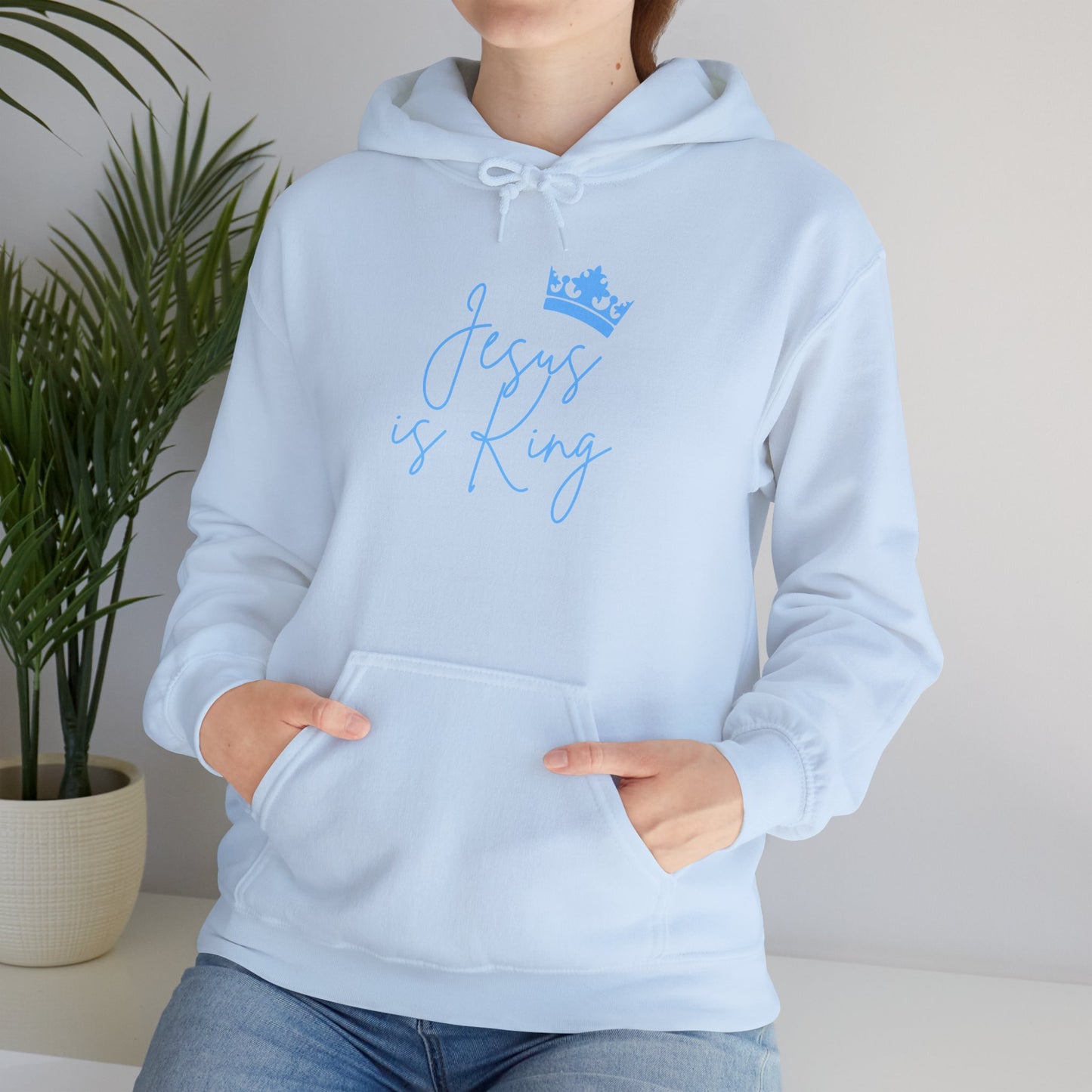 The Jesus is King Unisex Hoodie - Inspirational Apparel