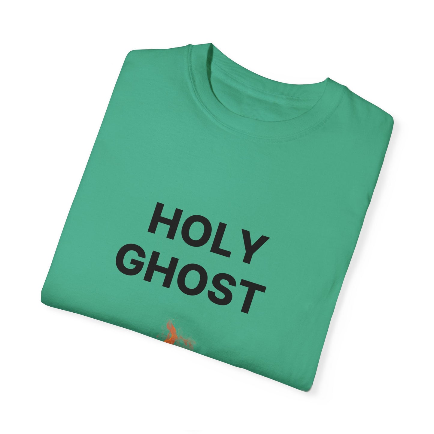 Holy Ghost Fire Tee with Black Letters