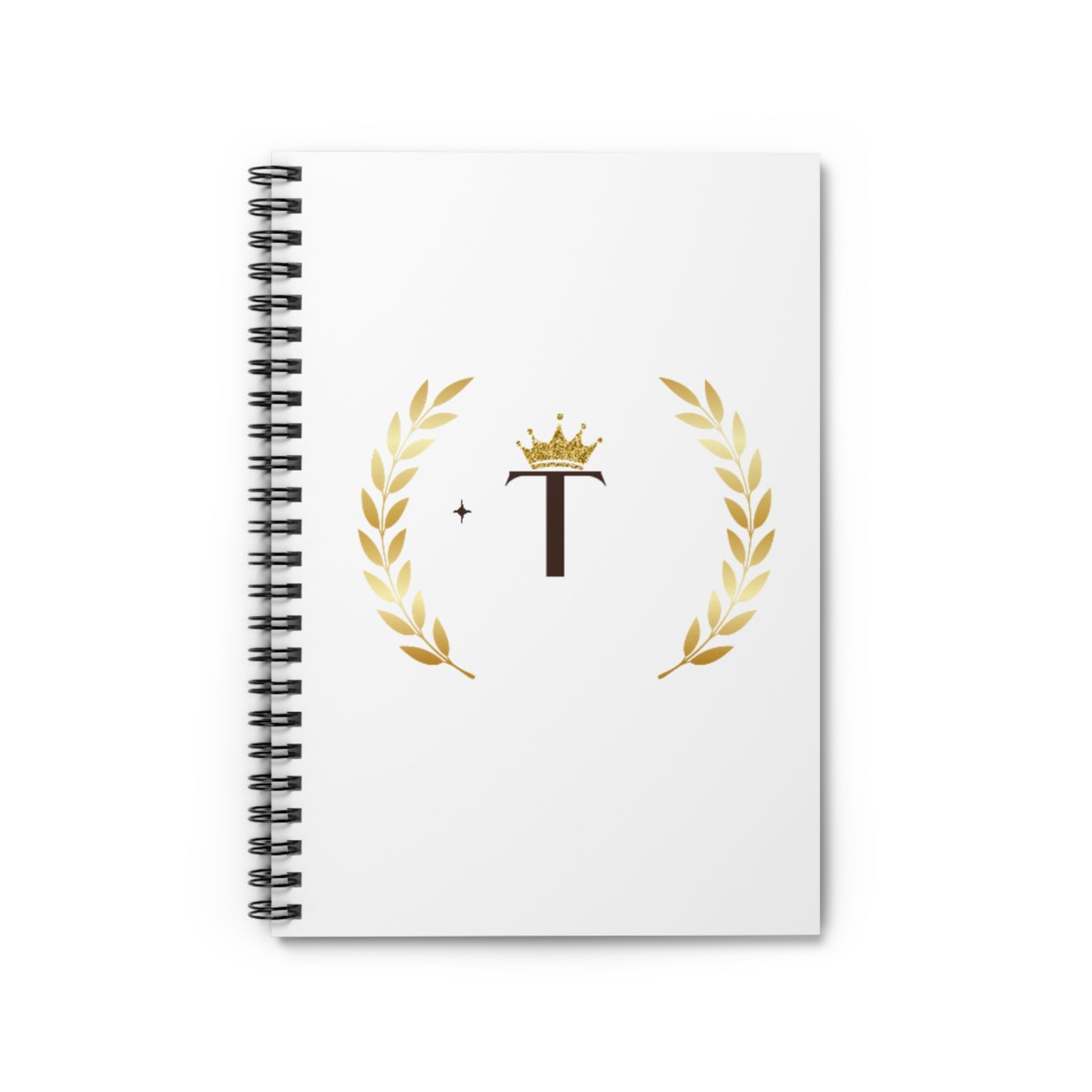 The T Spiral Notebook - Ruled Line