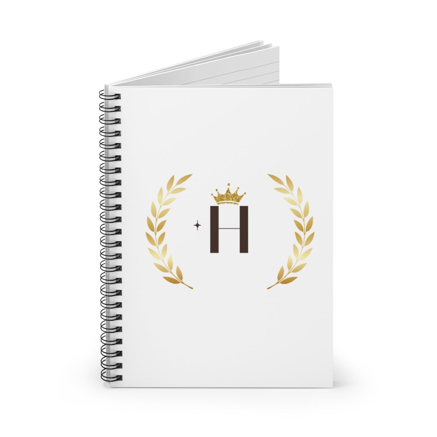 The H Spiral Notebook - Ruled Line