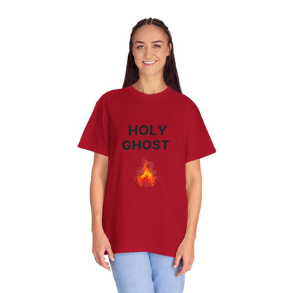 Holy Ghost Fire Tee with Black Letters