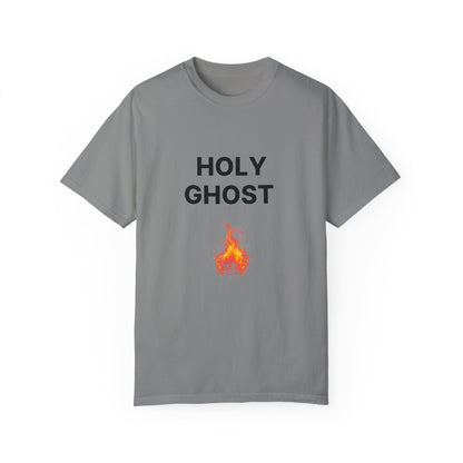 Holy Ghost Fire Tee with Black Letters