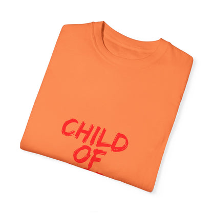 The Child of God Tee with Red Letters