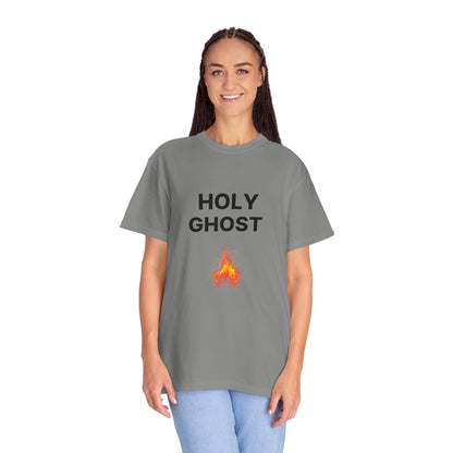 Holy Ghost Fire Tee with Black Letters