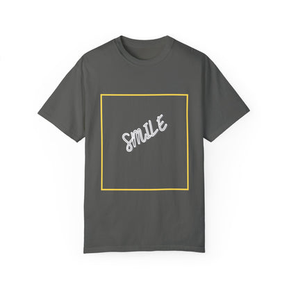 The Smile Tee with White Letters