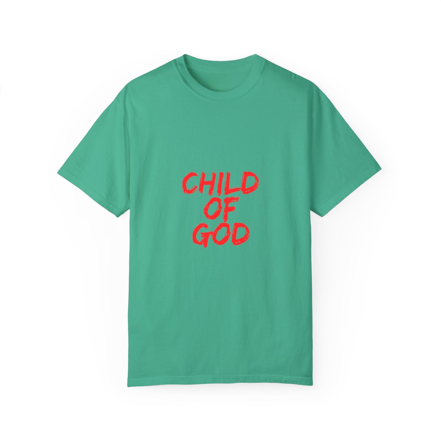 The Child of God Tee with Red Letters