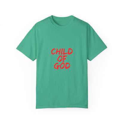 The Child of God Tee with Red Letters