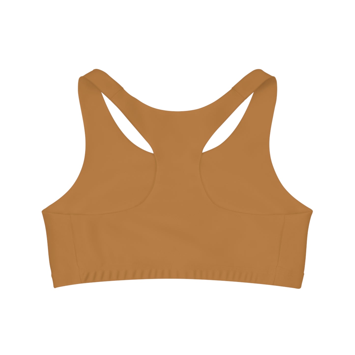 The Remnant Seamless Sports Bra in Light Brown