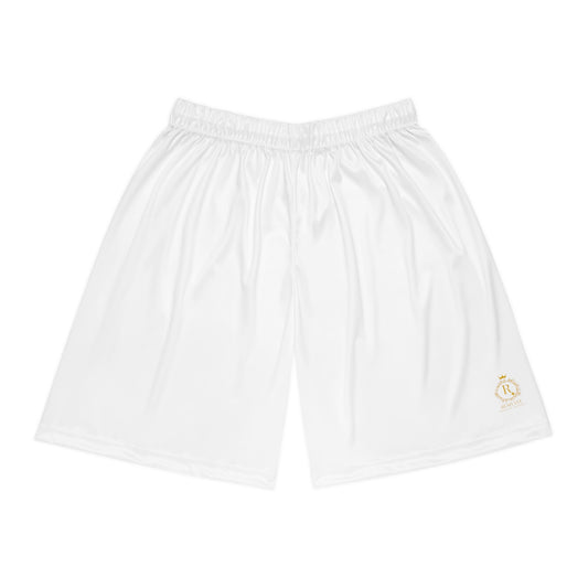 White Basketball Shorts