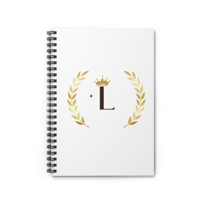The L Spiral Notebook - Ruled Line