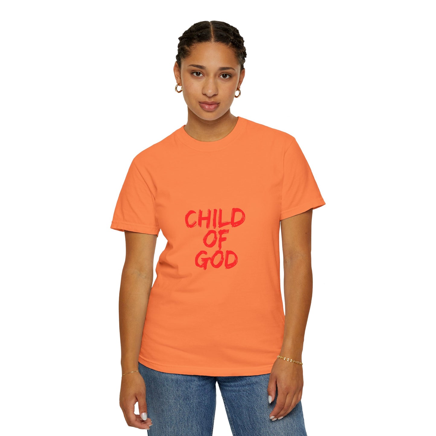 The Child of God Tee with Red Letters