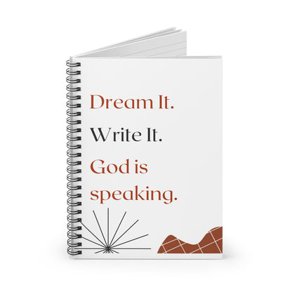 The Dream It Spiral Notebook - Ruled Line