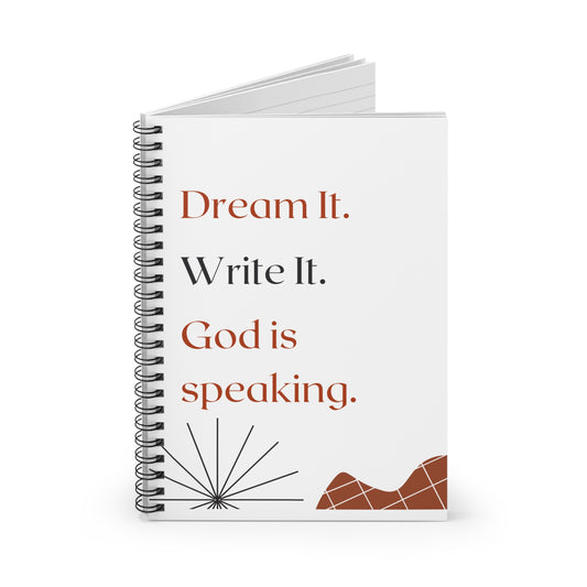 The Dream It Spiral Notebook - Ruled Line