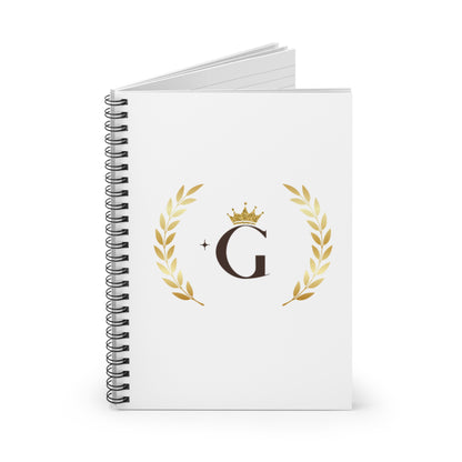 The G Spiral Notebook - Ruled Line