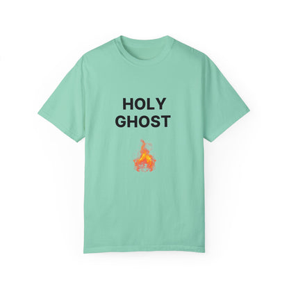 Holy Ghost Fire Tee with Black Letters