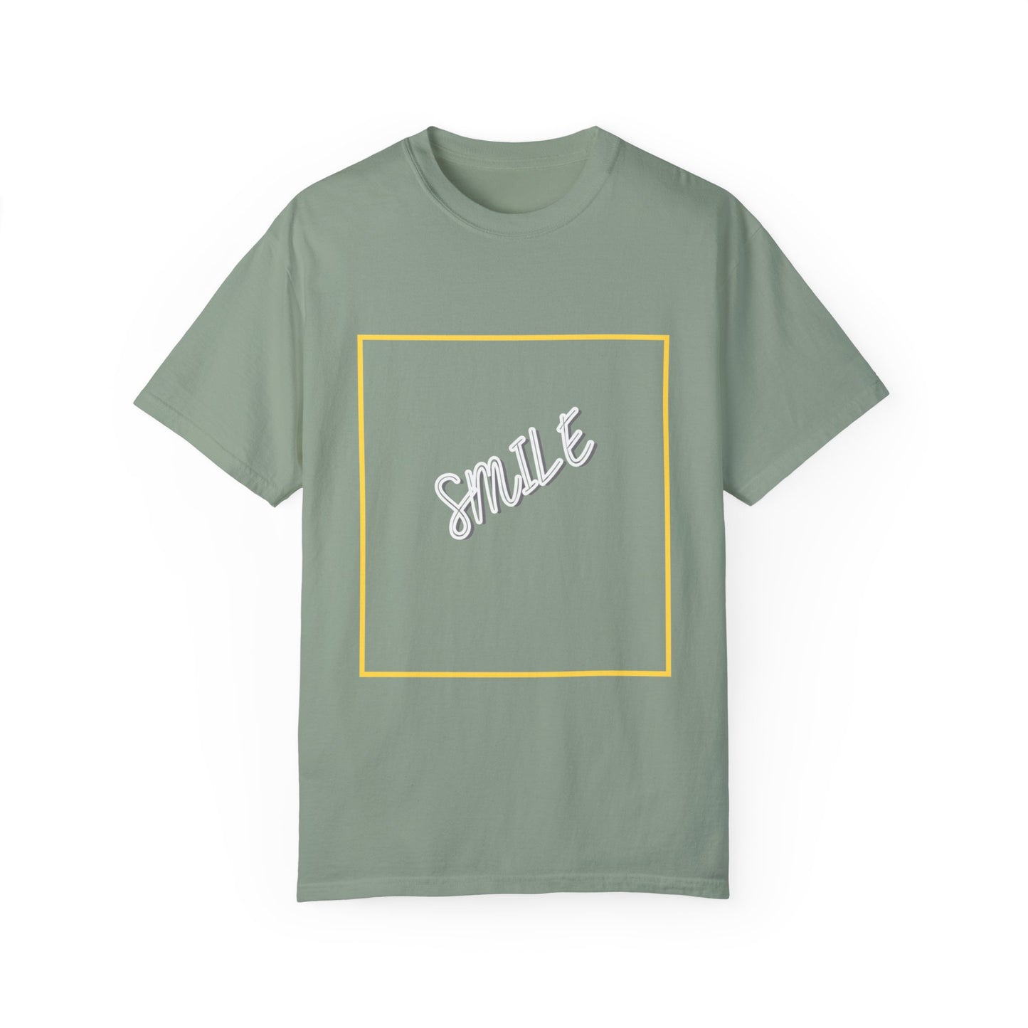 The Smile Tee with White Letters