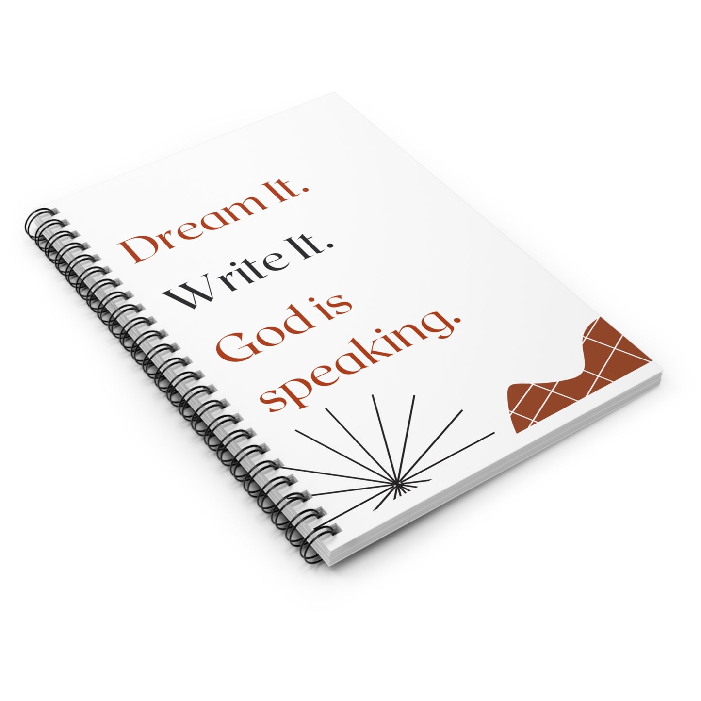 The Dream It Spiral Notebook - Ruled Line