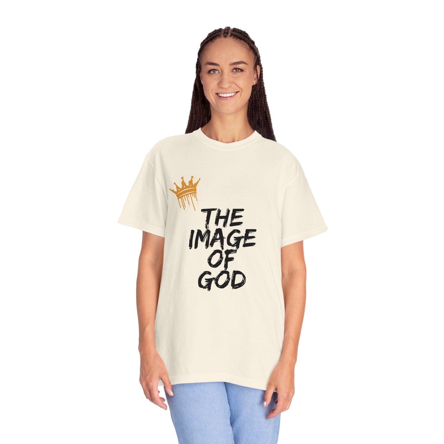 The Image of God Tee with Black Letters