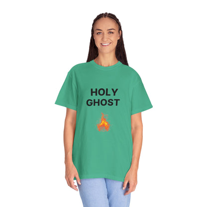 Holy Ghost Fire Tee with Black Letters