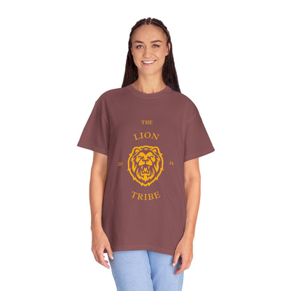 The Lion Tribe Tee with Gold Letters