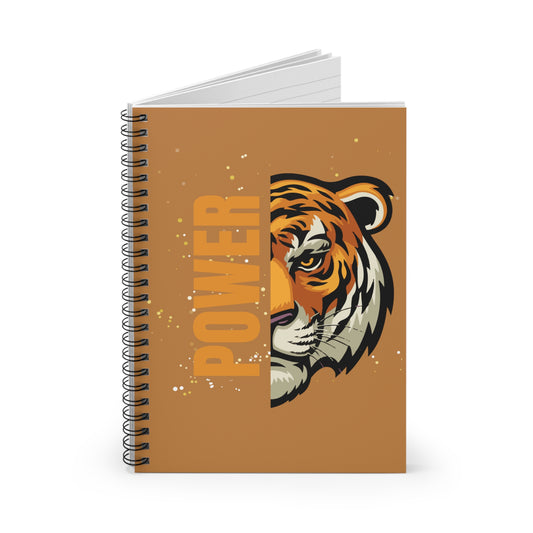 The Power Spiral Notebook - Ruled Line