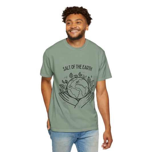 The Salt of the Earth Tee with Black Letters