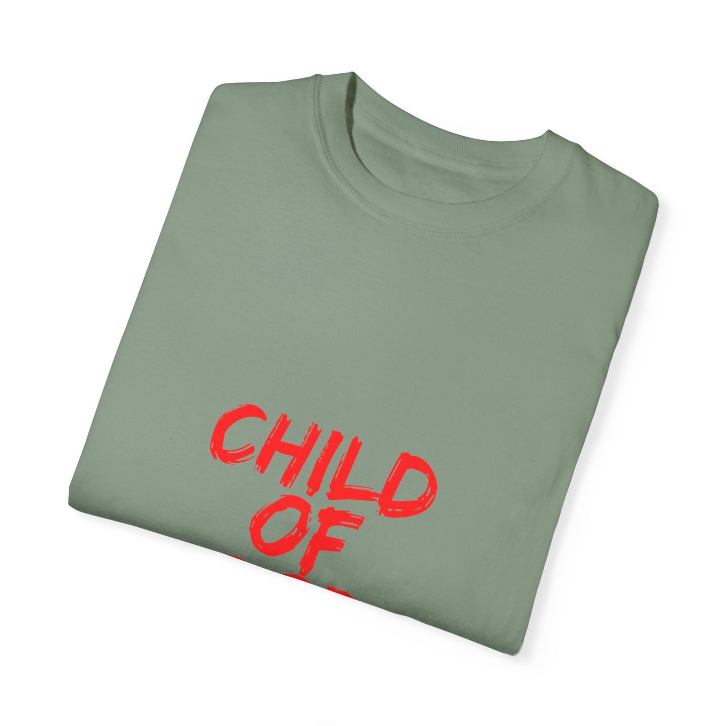 The Child of God Tee with Red Letters