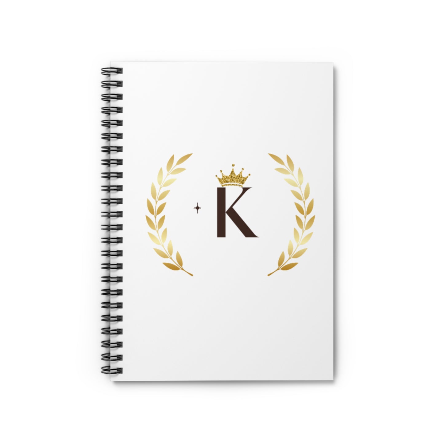 The K Spiral Notebook - Ruled Line