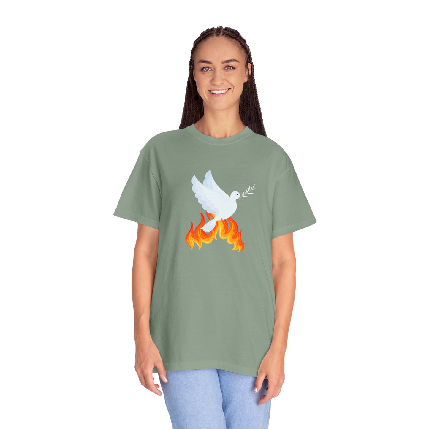 The Dove and Fire Tee