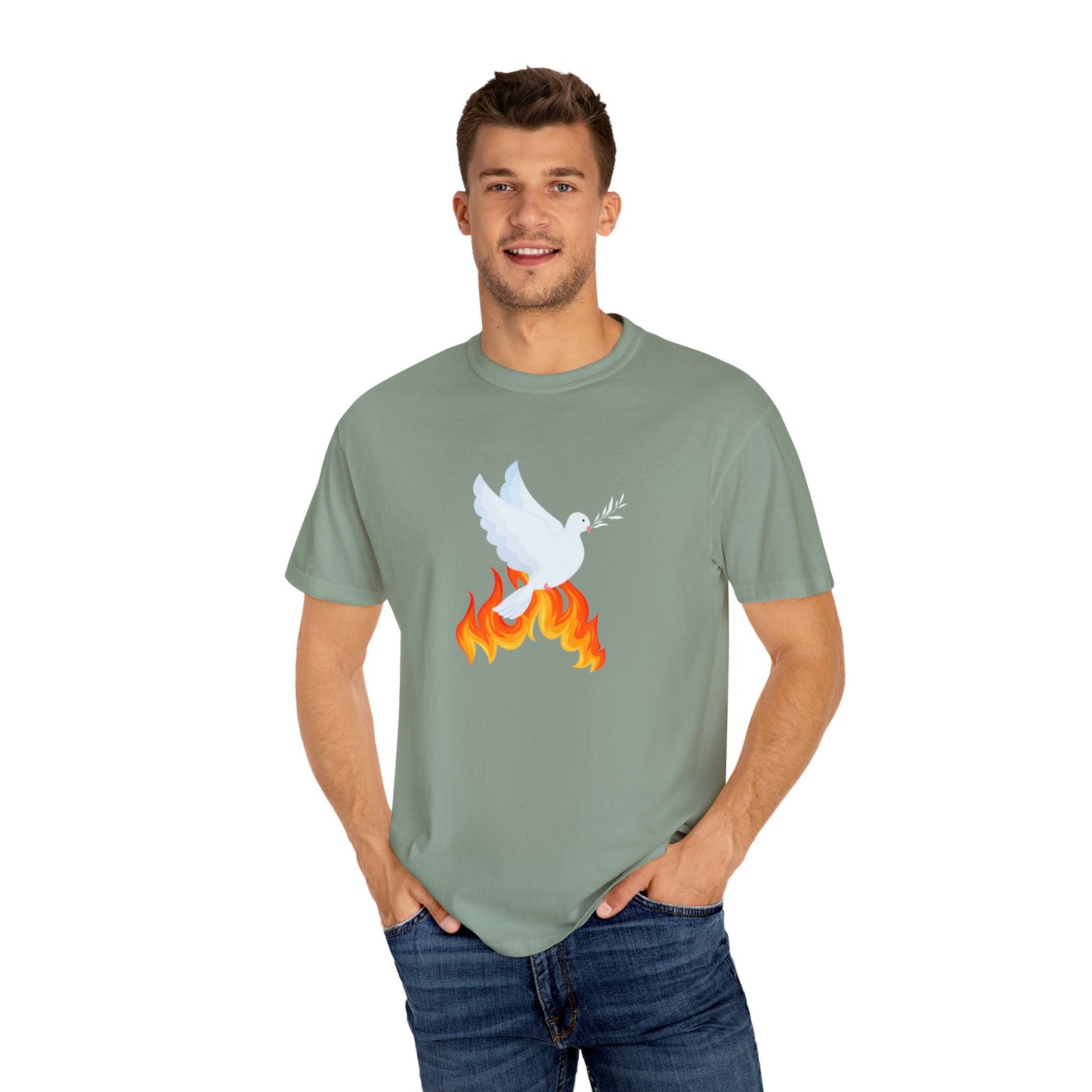 The Dove and Fire Tee