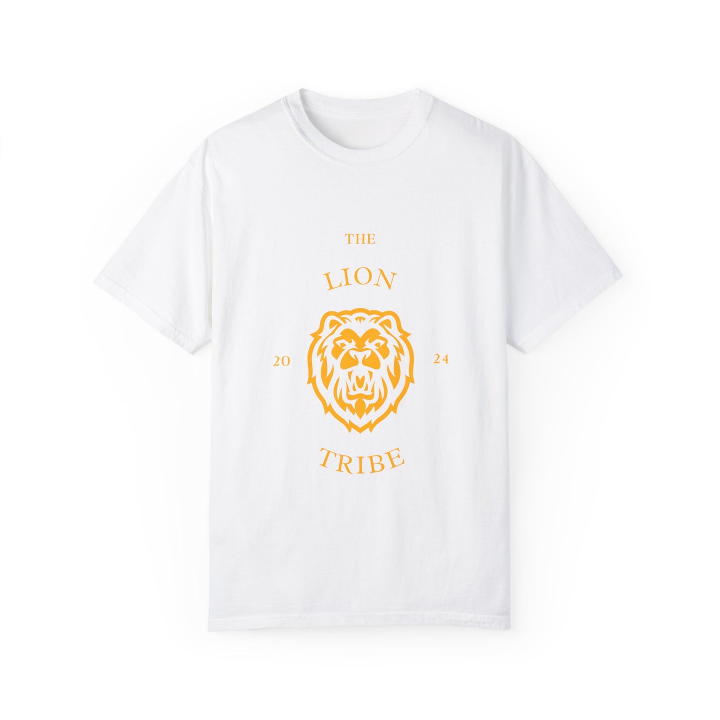 The Lion Tribe Tee with Gold Letters