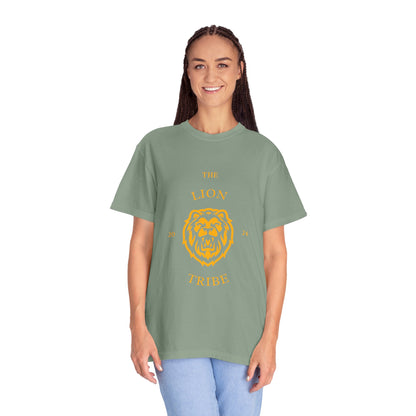 The Lion Tribe Tee with Gold Letters