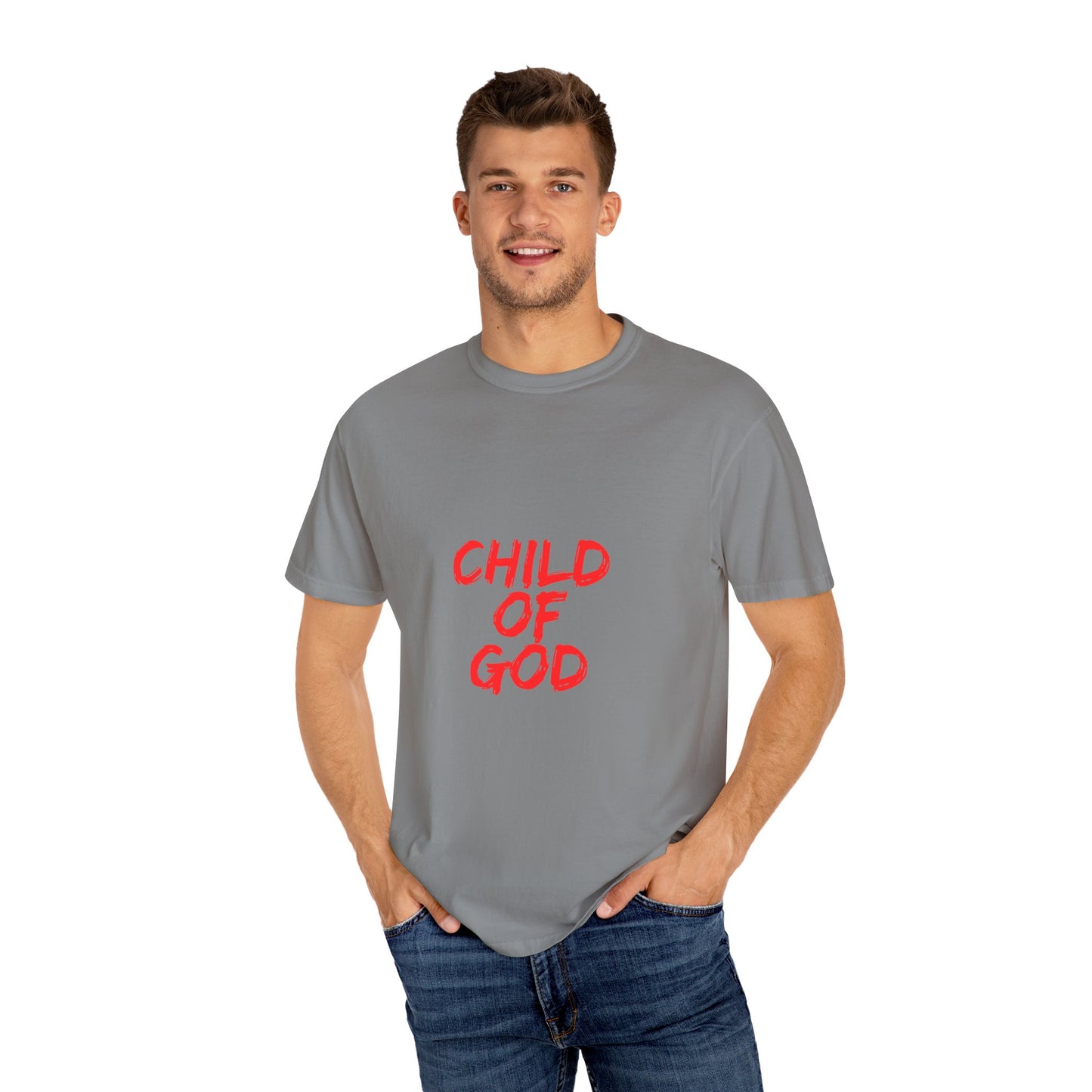 The Child of God Tee with Red Letters
