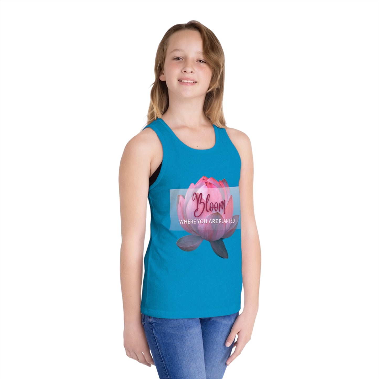 The Bloom Kid's Jersey Tank Top