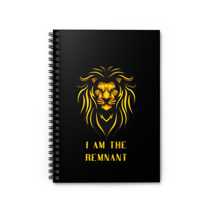 The I Am the Remnant Spiral Notebook - Ruled Line