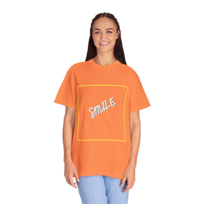 The Smile Tee with White Letters